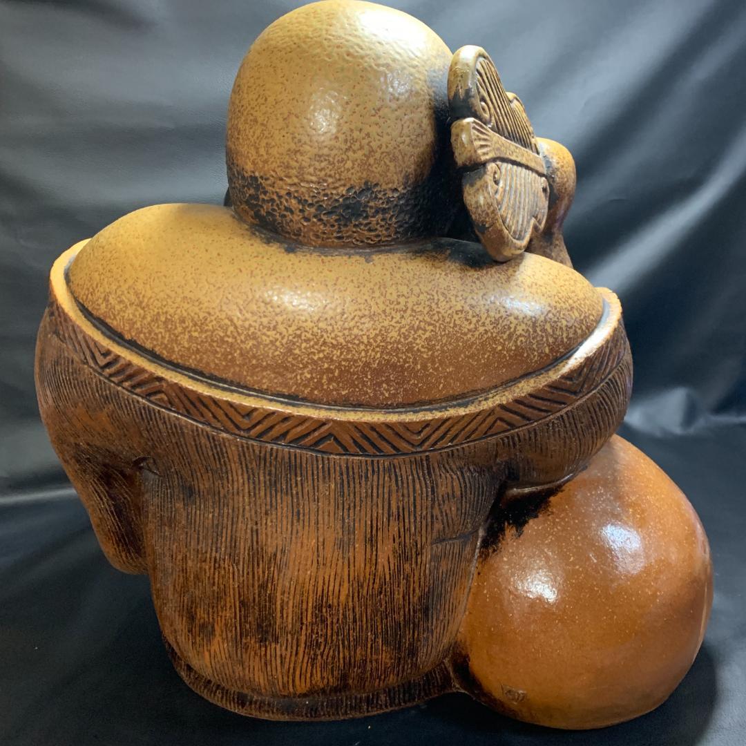 布袋ほていさん（大）中村陶器　信楽焼