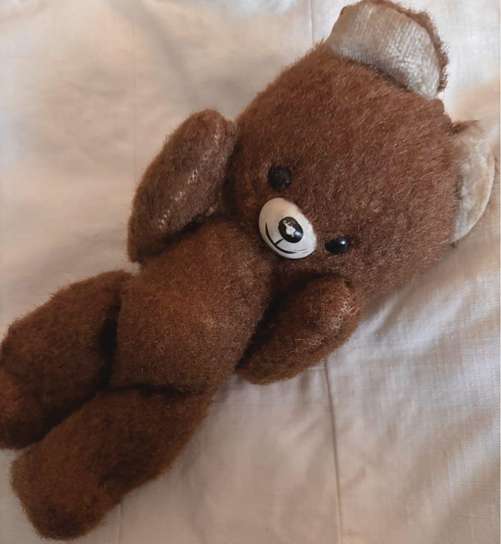 ポンチ目　DDRベア　ブラウンセット　アンティークベア　アンティークテディベア