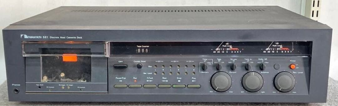 シ*ー様 『ジャンク』ナカミチNakamichi 581 カセットデッキ
