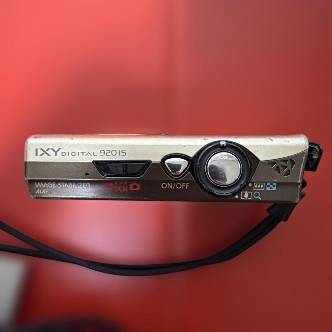 Canon IXY 920IS デジカメ ゴールド キャノン　動作確認済み