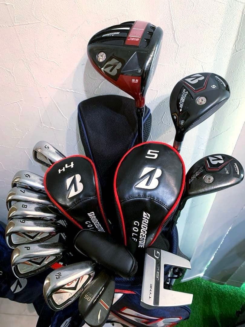 豪華　良品　ブリヂストン　ゴルフクラブ フルセット　全英オープン/キャディバッグ