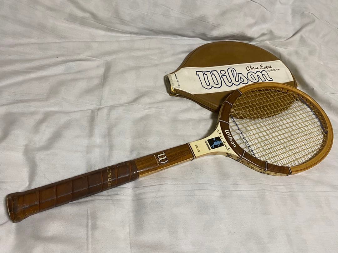 Wilson Chris Evert テニスラケット ケース付き
