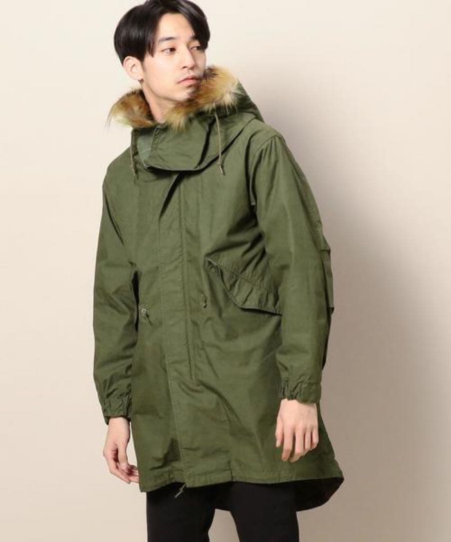 fred121 　BEAUTY&YOUTH モッズコート　ライナー付き