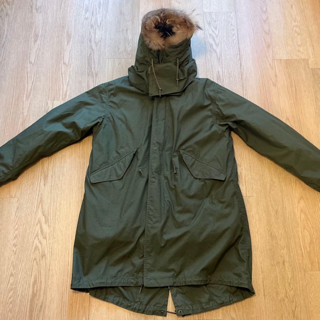 fred121 　BEAUTY&YOUTH モッズコート　ライナー付き