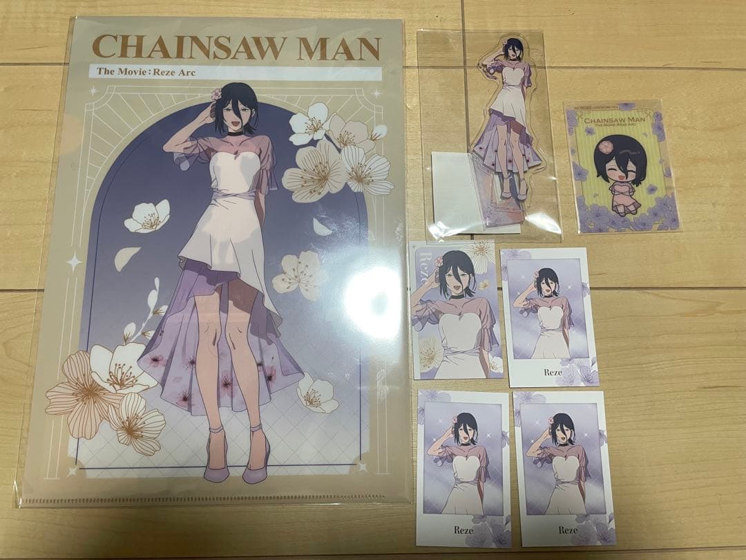チェンソーマン　プリンスホテル　レゼまとめ売り　アクリルスタンド　トレカ　特典