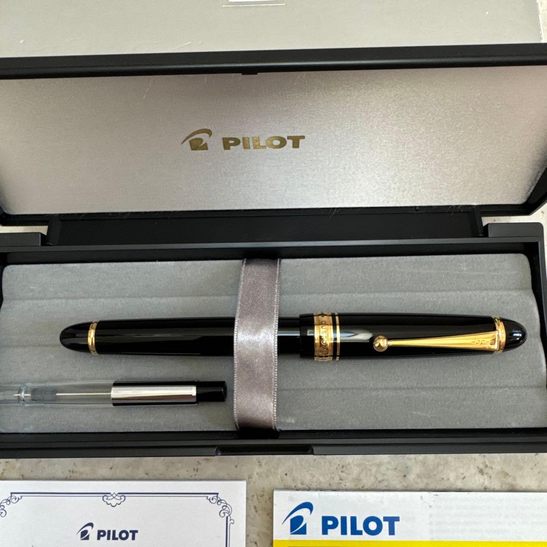パイロット 万年筆 カスタム743 ペン先FM(やや硬めの中細字)