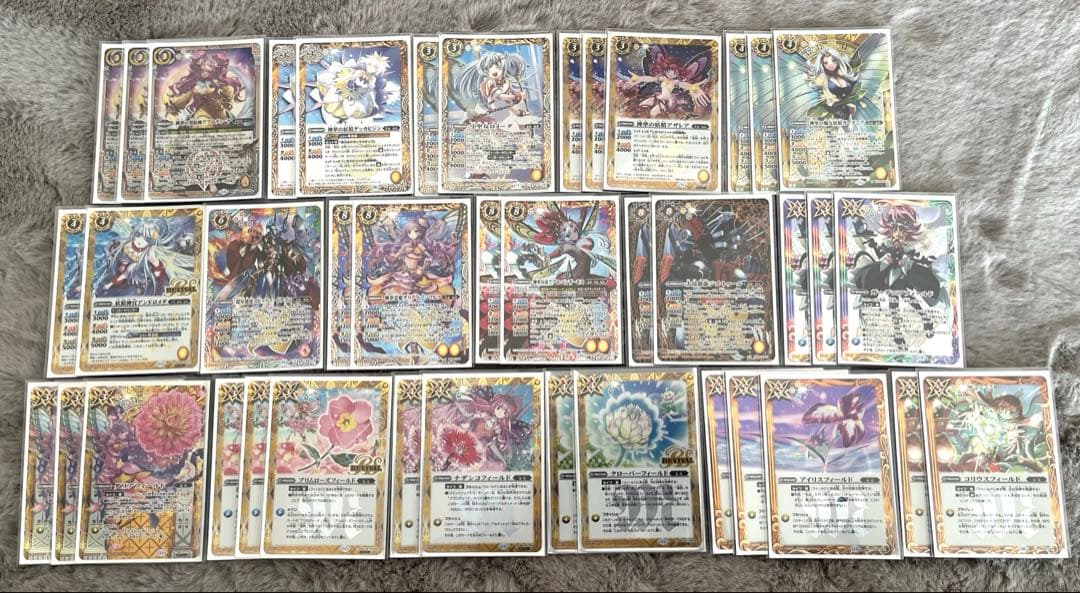 バトスピ 楽族デッキ 40枚＋パーツセット シークレット多め