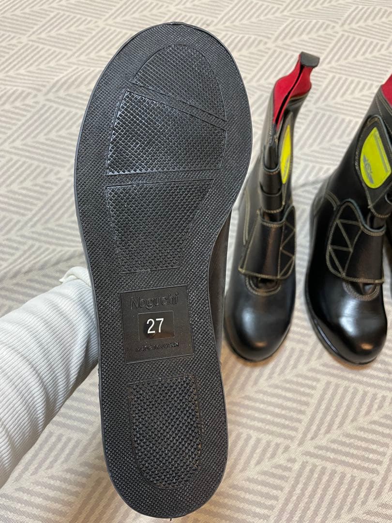 安全靴 27cm 黒/赤 滑り止め　ノサックス　2足