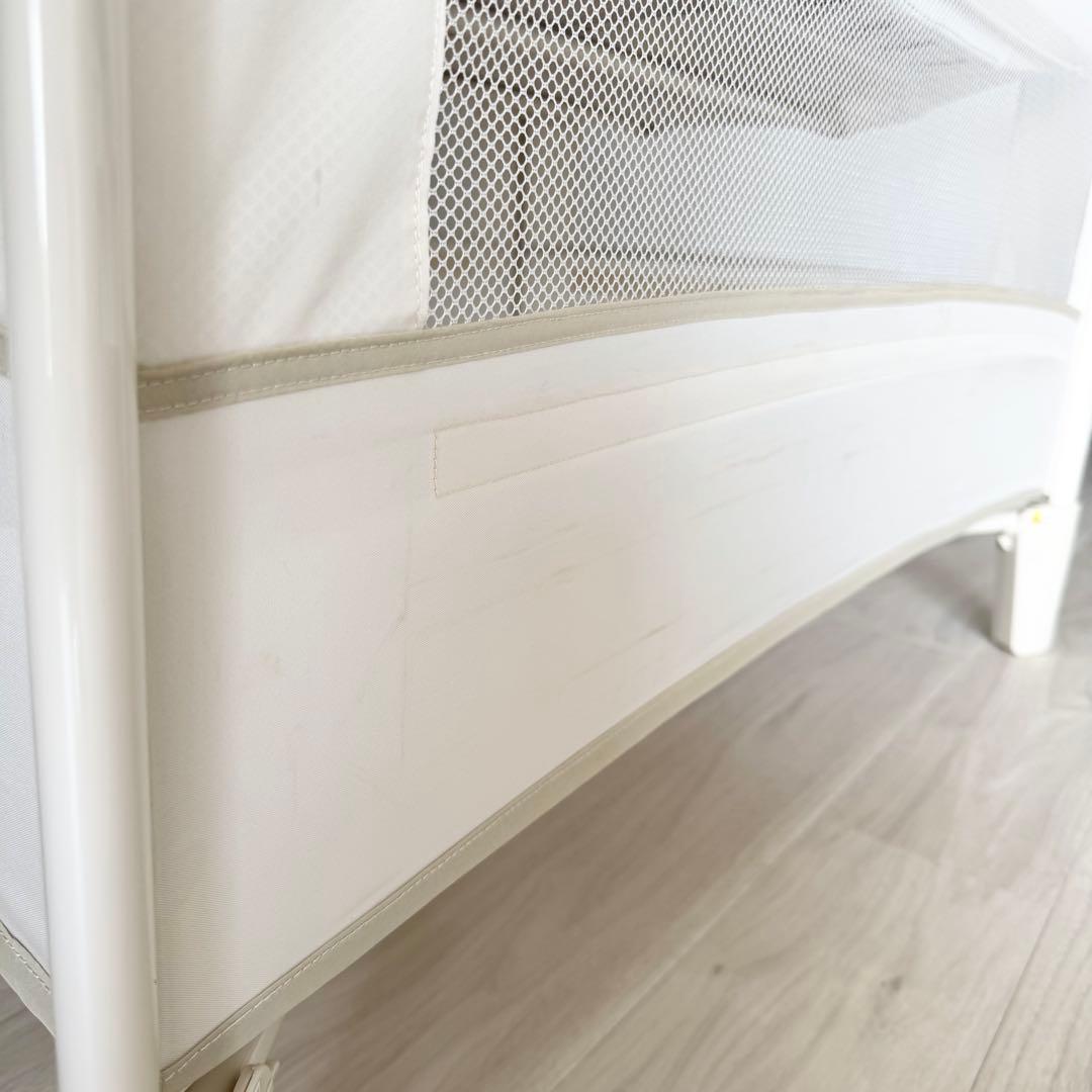 Aprica ベビーベッド ココネルエアープラス ホワイトベージュ