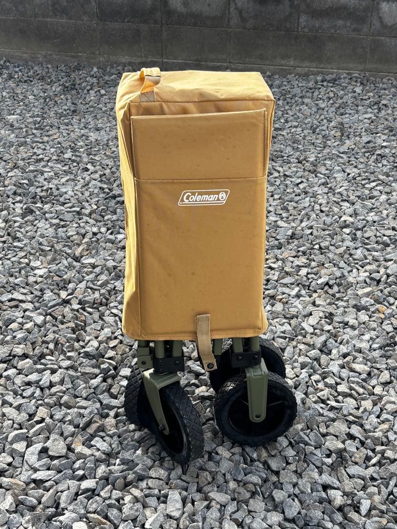 Coleman キャリーカート ベージュ