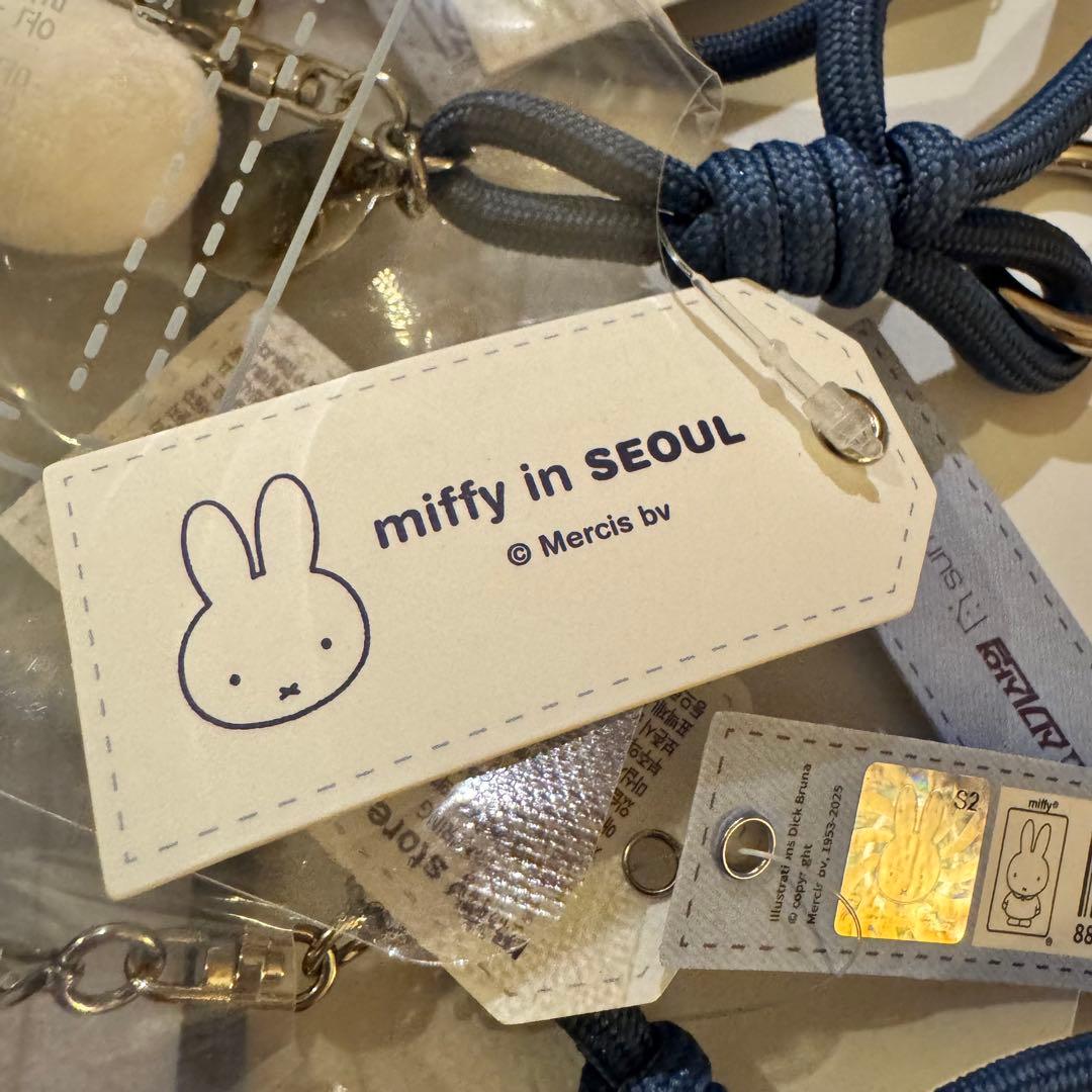 【ソウル限定】ミッフィー miffy デニム キーリング3種セット