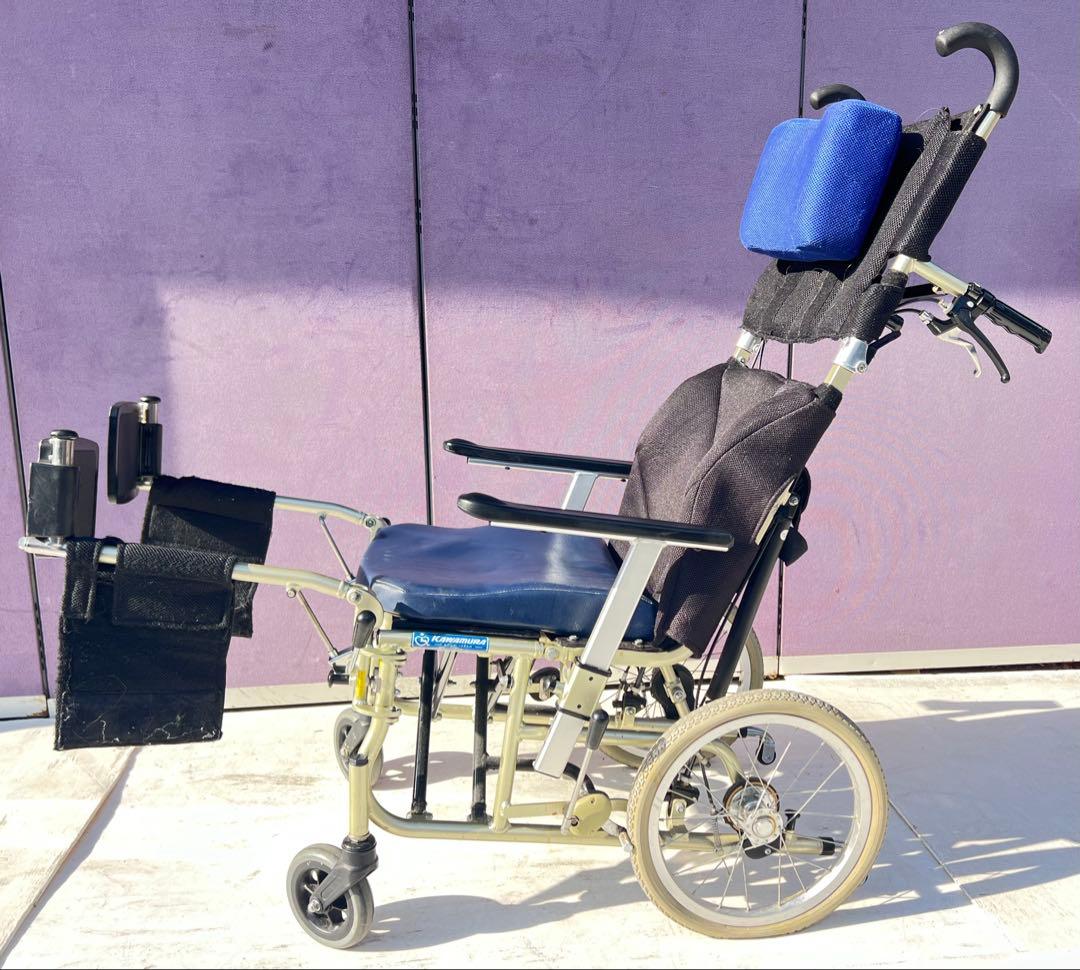 フィットティルトリクライニング車椅子 KPF16-40-N カワムラ