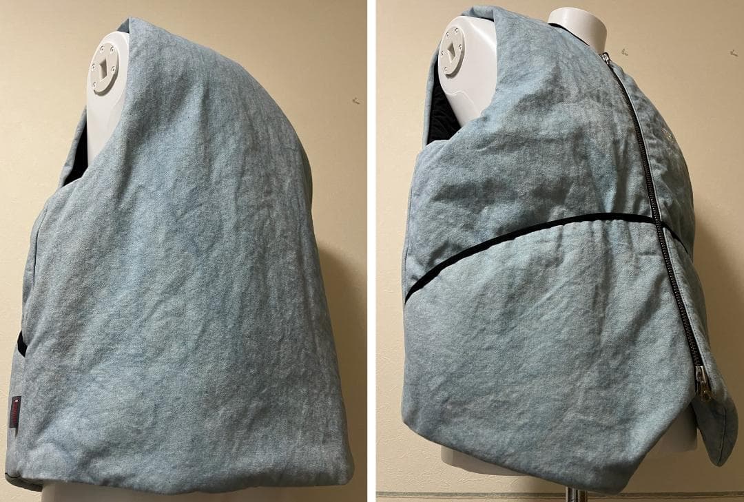 【美品】Stussy　ウォッシュド キャンバス プリマロフト ベスト【М】