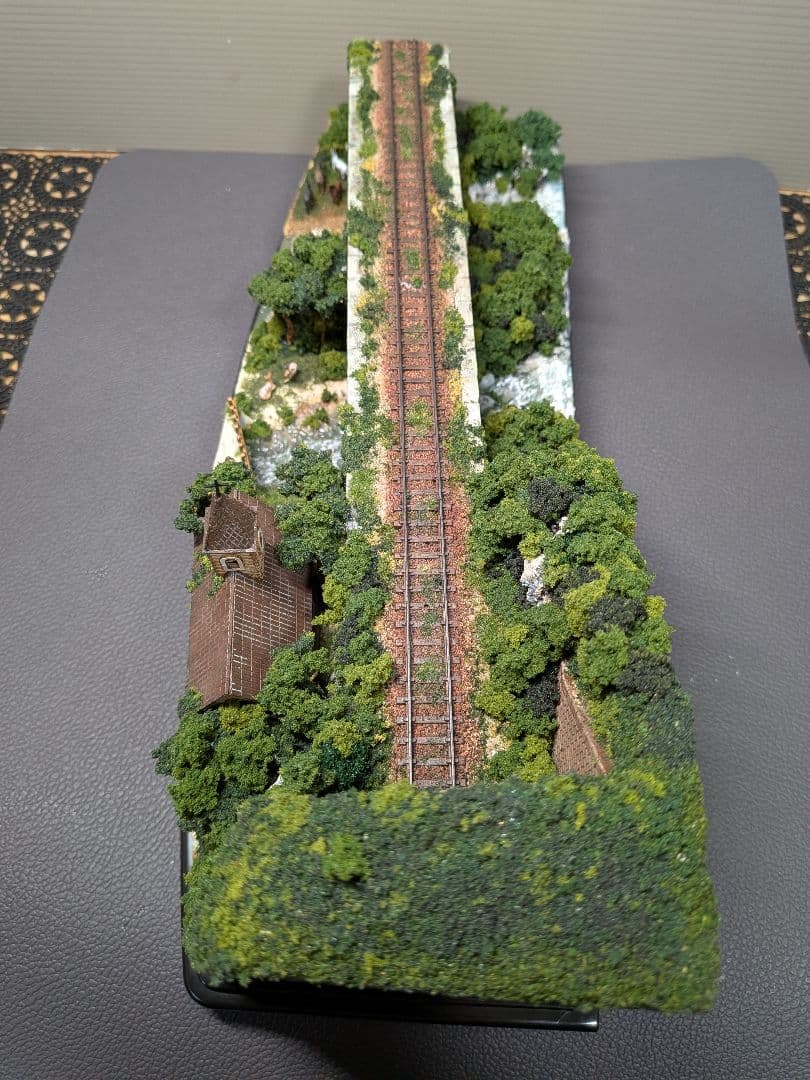 No.59鉄道Nゲージジオラマ車両付き(鑑賞用)