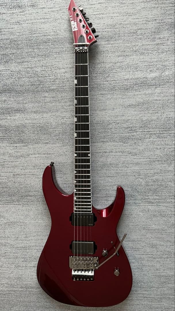 ギター ESP M-II Custom Deep Candy Apple Red