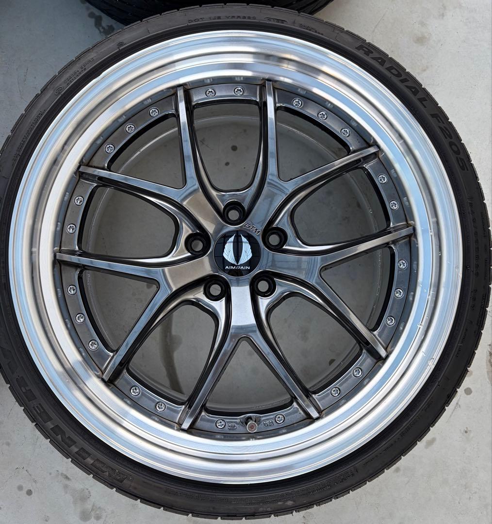 AIMGAIN（エイムゲイン）GTM 20インチ　タイヤホイール4本セット