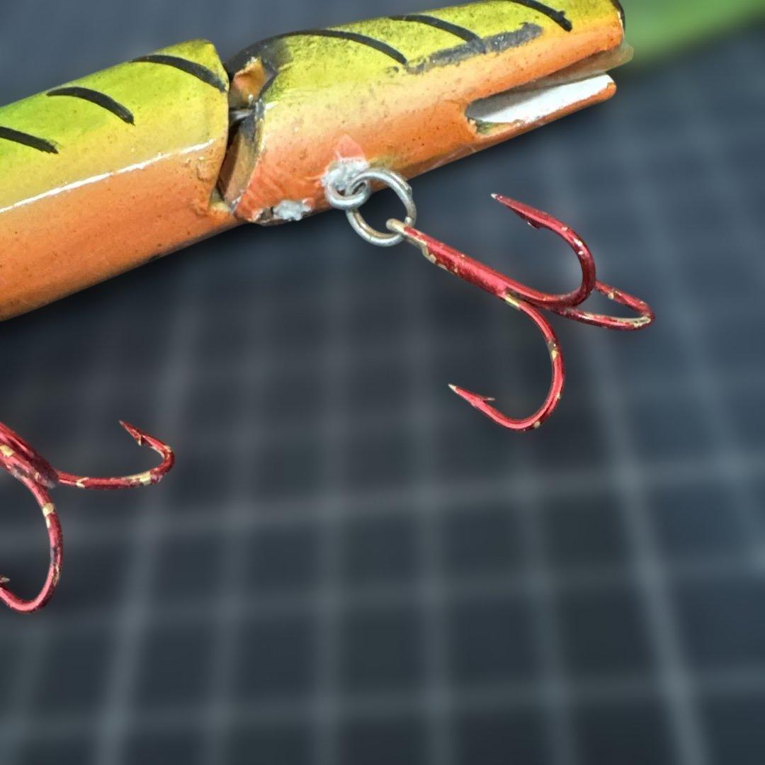 希少アランコール　ACプラグ ACミノー タイガー　オールド