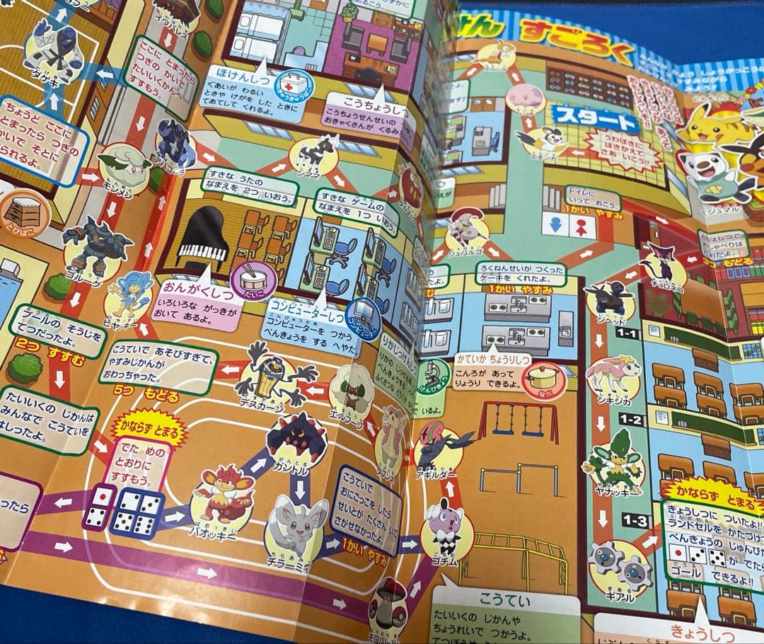 ポケットモンスター すごろく たまごっち あいうえおポスター