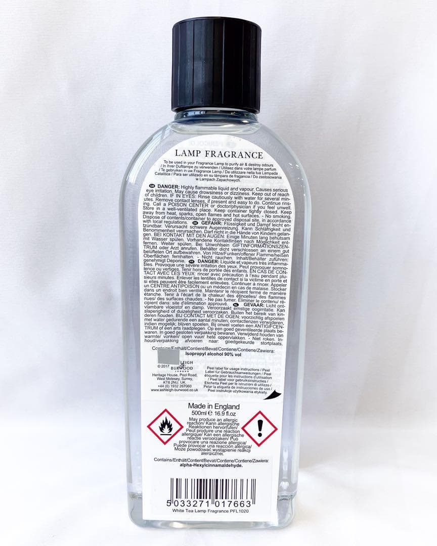 新品未使用 アシュレイ＆バーウッド オイル 【500ml】 ホワイトティー