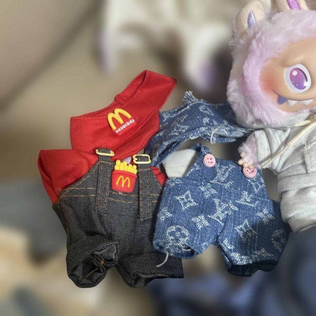 正規品ラブブとぬいぐるみ用着せ替え服と靴セット