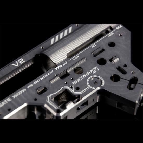 GATE EON V2 アルミニウム ギアボックス rev. 2 CNC チタン