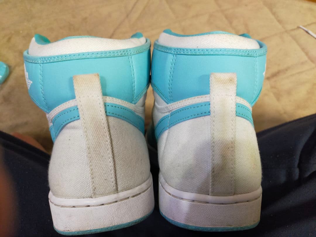 ナイキ エアジョーダン1 KO \"ブリーチドアクア\" 28.5cm 外箱無し