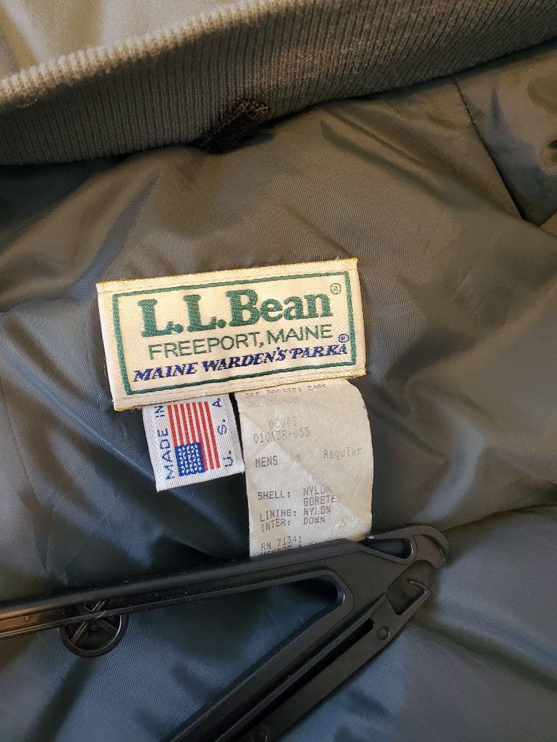 ジャケット・アウター LLBean maine wardens parka