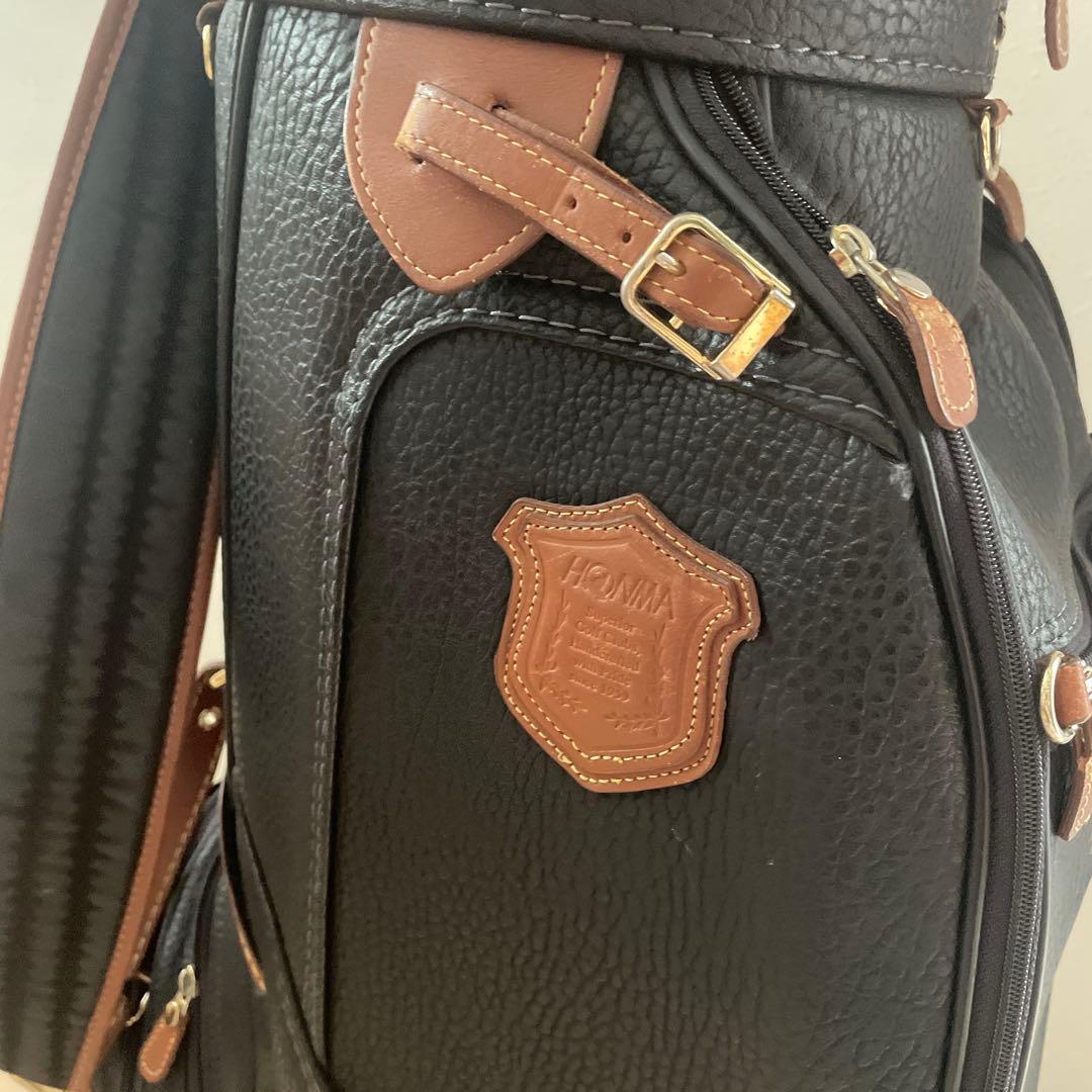 ホンマゴルフHONMA日本製 高級ヘリテイジ ゴジラシボ素材キャディバッグ