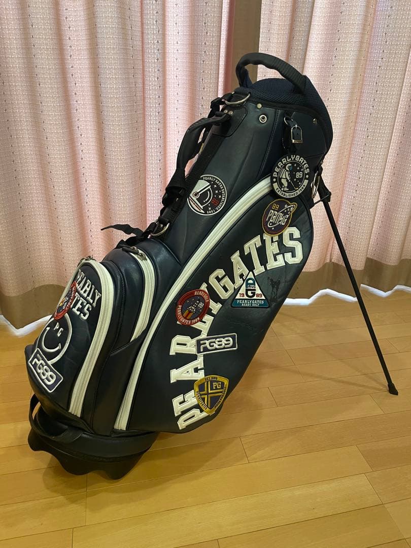 【週末限定】【限定モデル】PEARL GATES ネイビー キャディバッグ