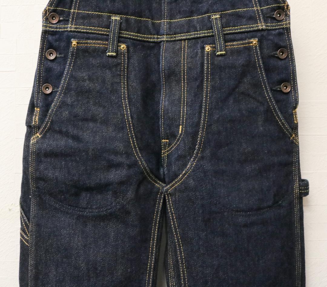 美品 IRON HEART オーバーオール デニム 805 アイアン ハート