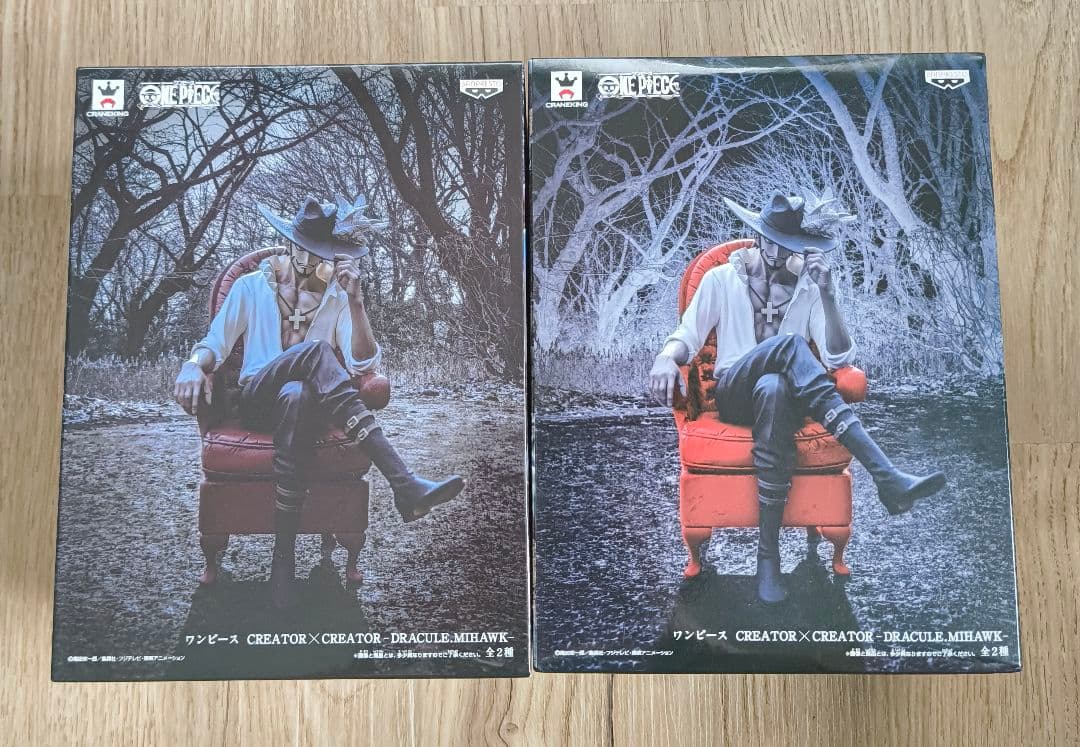 ワンピース フィギュア CREATOR×CREATOR ミホーク 2種