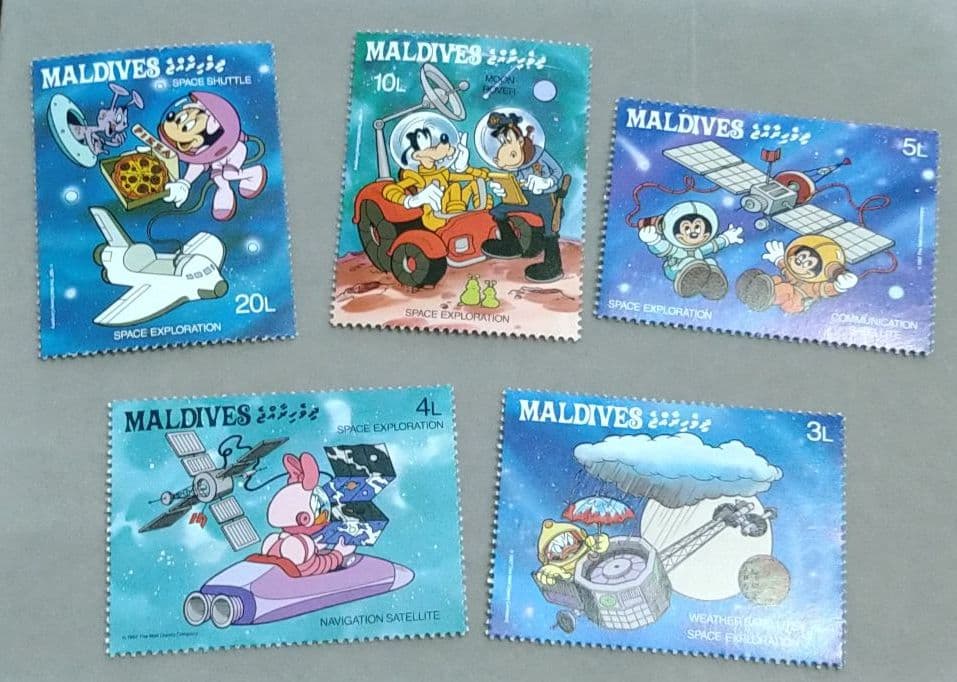 海外切手　写真　柄　　確認用