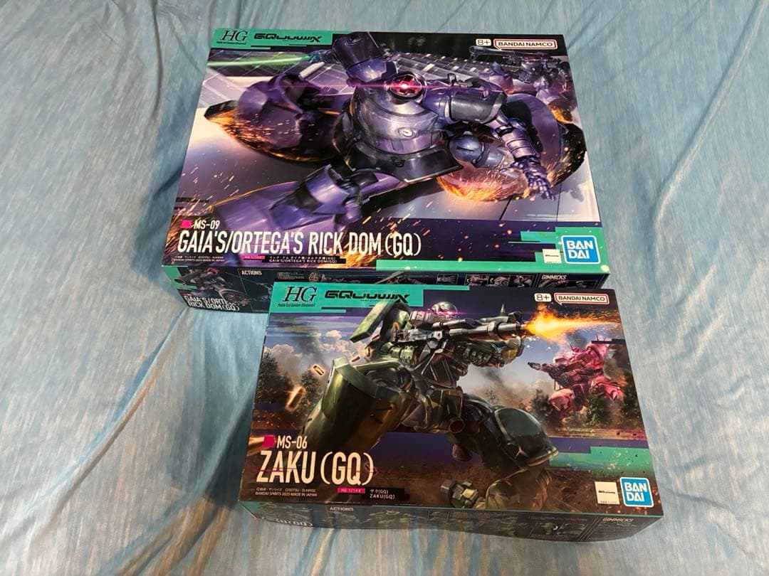 HG ドム & ザク (GQ) セット