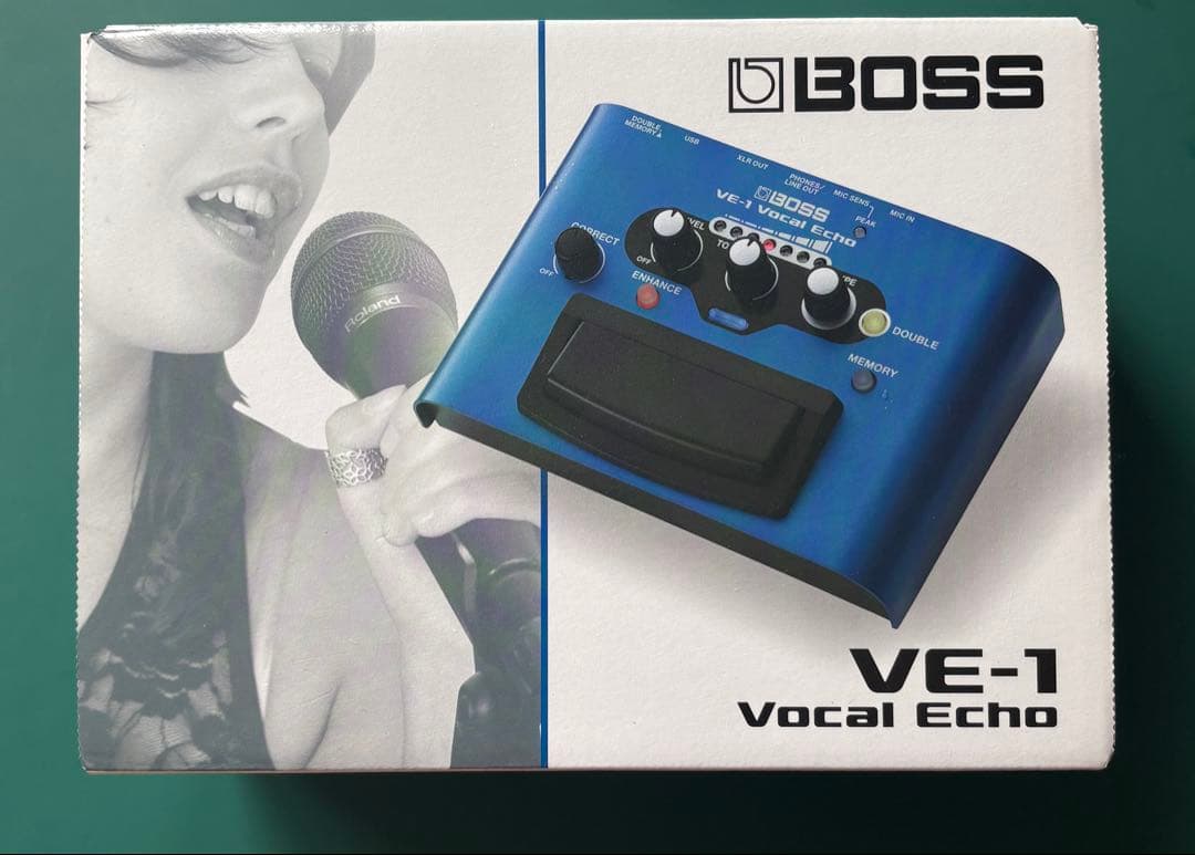 ⭐︎BOSS VE-1 ボーカルエフェクター& 9V電源アダプター ⭐︎