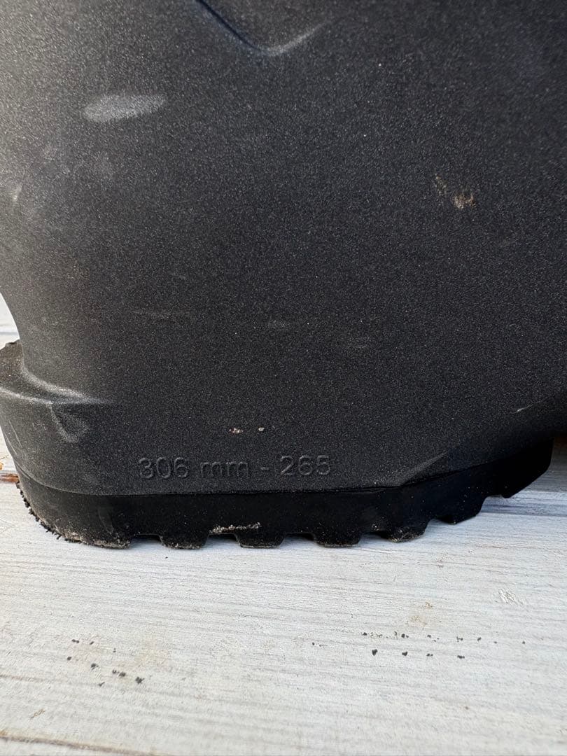 美品◎LANGE スキー用ブーツ SX100 ブラック/イエロー