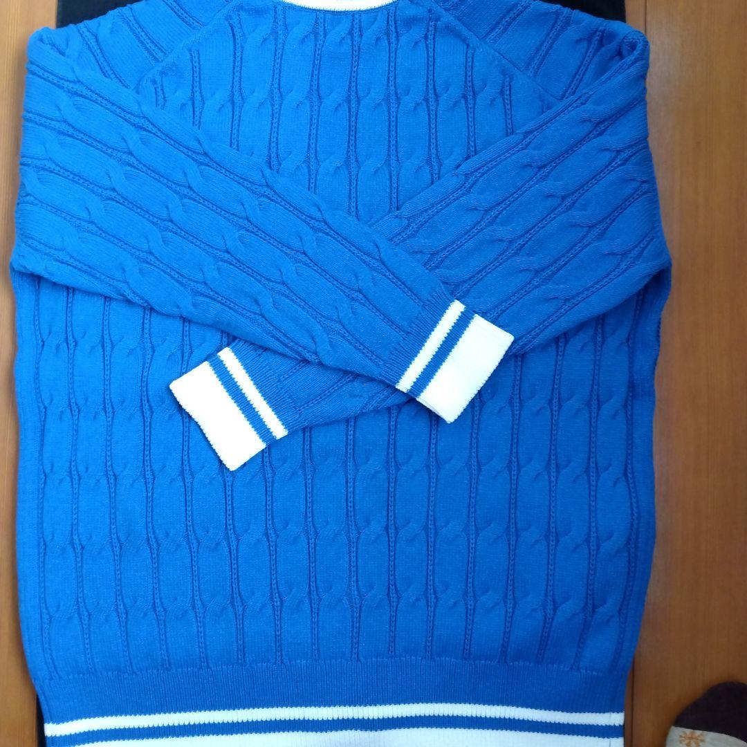 トラディショナルウェザーウェア 新品未使用 V ネック 金ボタン カーディガン