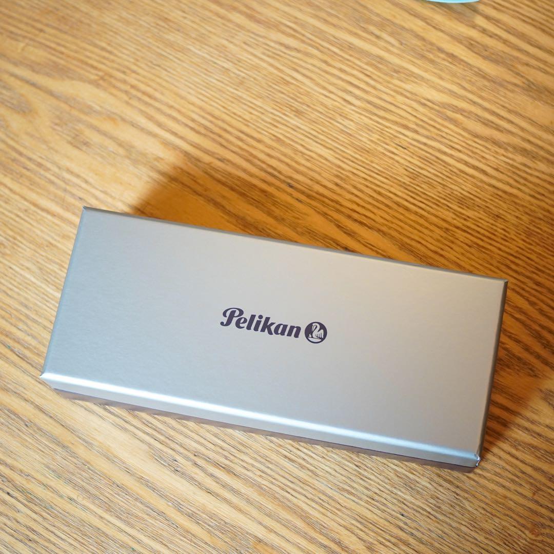 ペリカン 万年筆 M605 トータスシェルブラック 字幅M