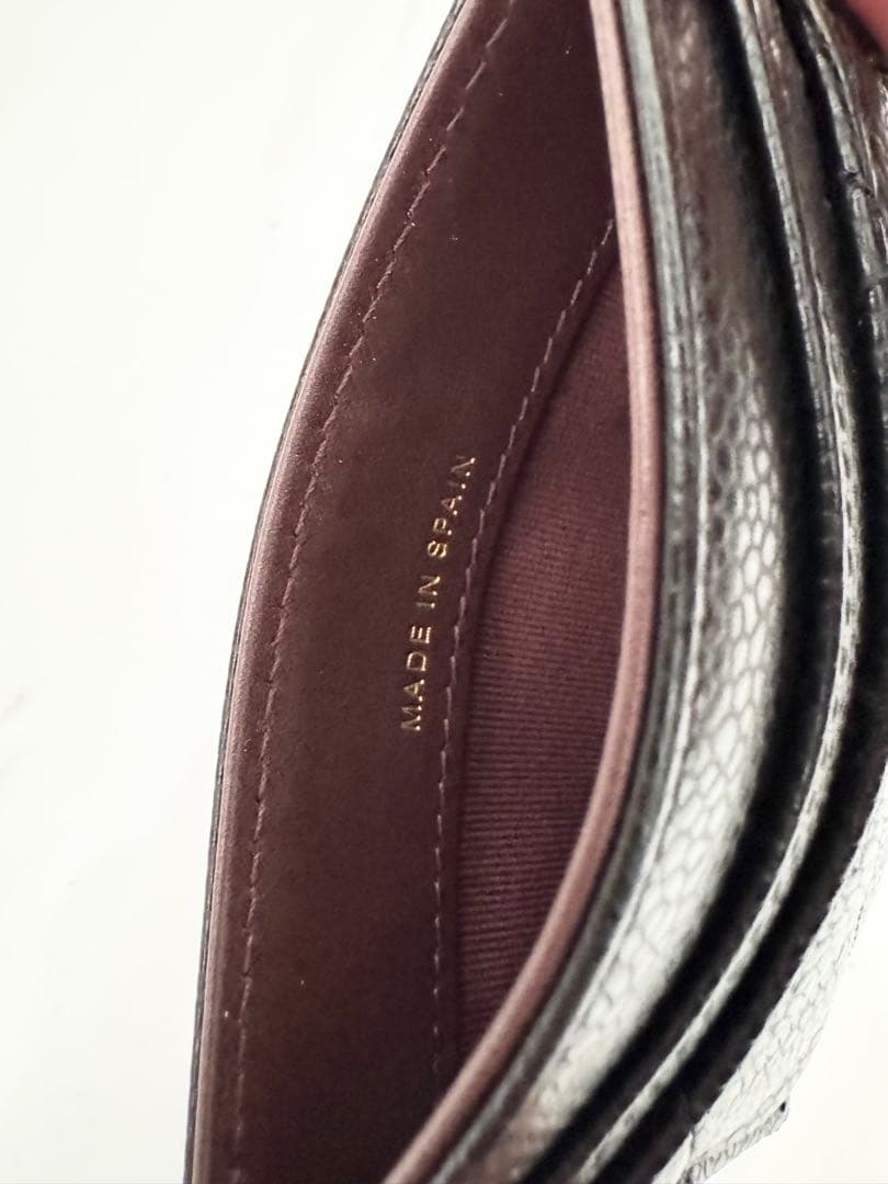 CHANEL カードケース パスケース キャビアスキン ブラック ゴールド金具
