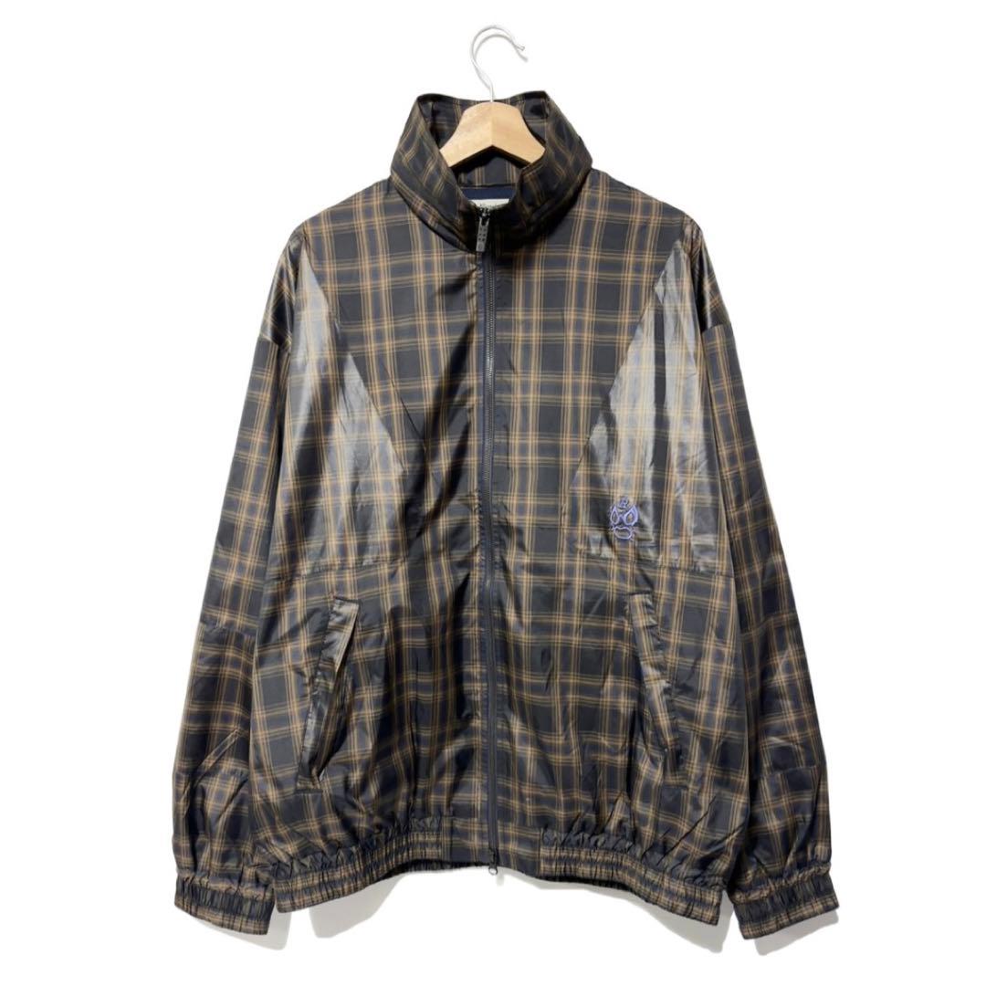 ラッセルノ ゴルフ 族虎 チェック ジップアップ ブルゾン ネイビー XL 6