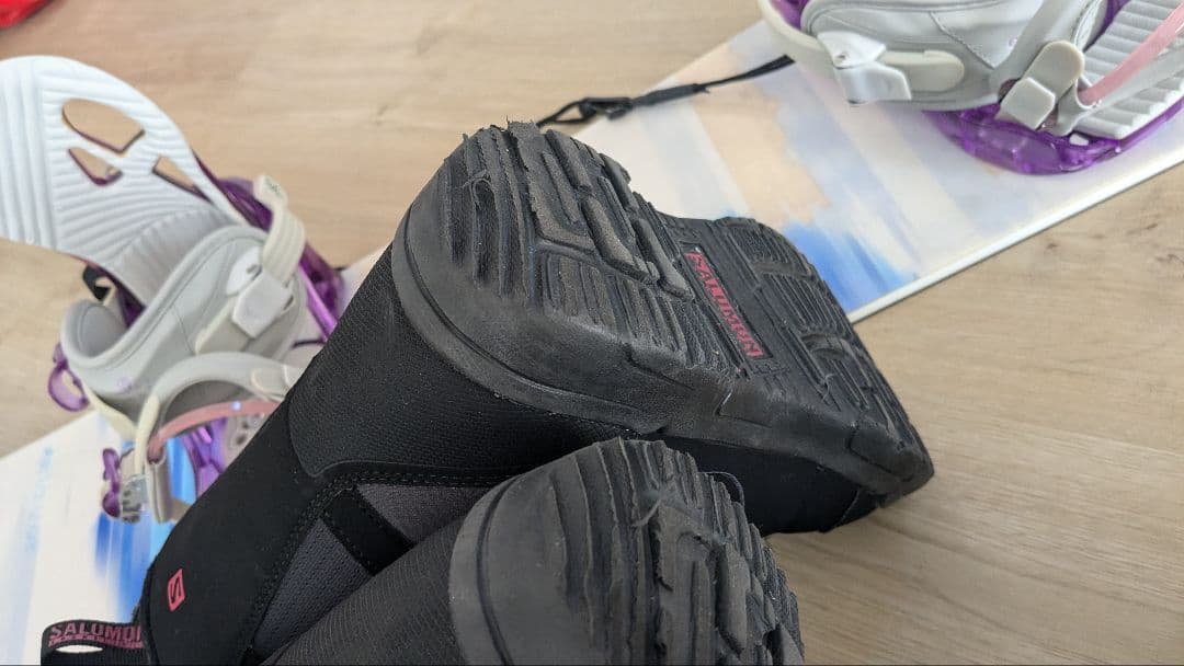 スノーボードとブーツのセット(スノボセット)