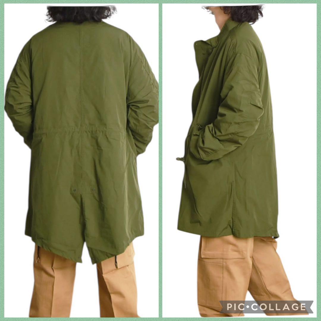 HOUSTON 米軍 M-65 モッズコート ミリタリージャケット オリーブ