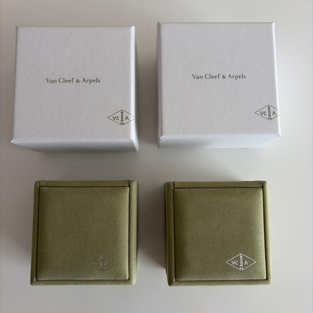 新品未使用　★ヴァンクリーフ&アーペル リング用　ジュエリーケース 空箱セット