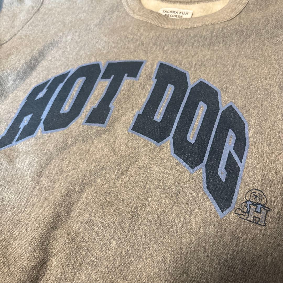 美品　tacoma fuji recordsスウェット　Mサイズ　HOT DOG