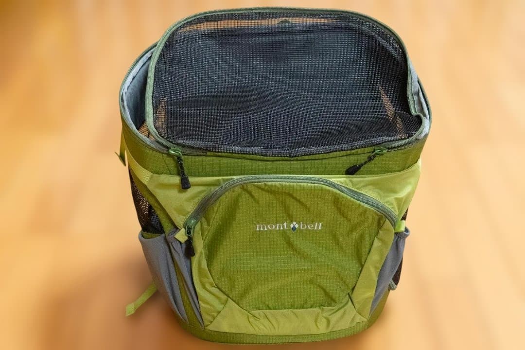 美品　モンベル ドッグ(犬 & 猫)キャリー バッグ M