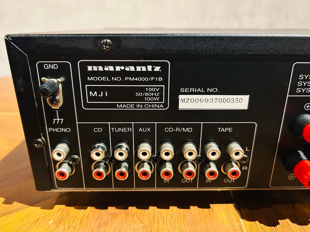 marantz PM4000 プリメインアンプ 黒