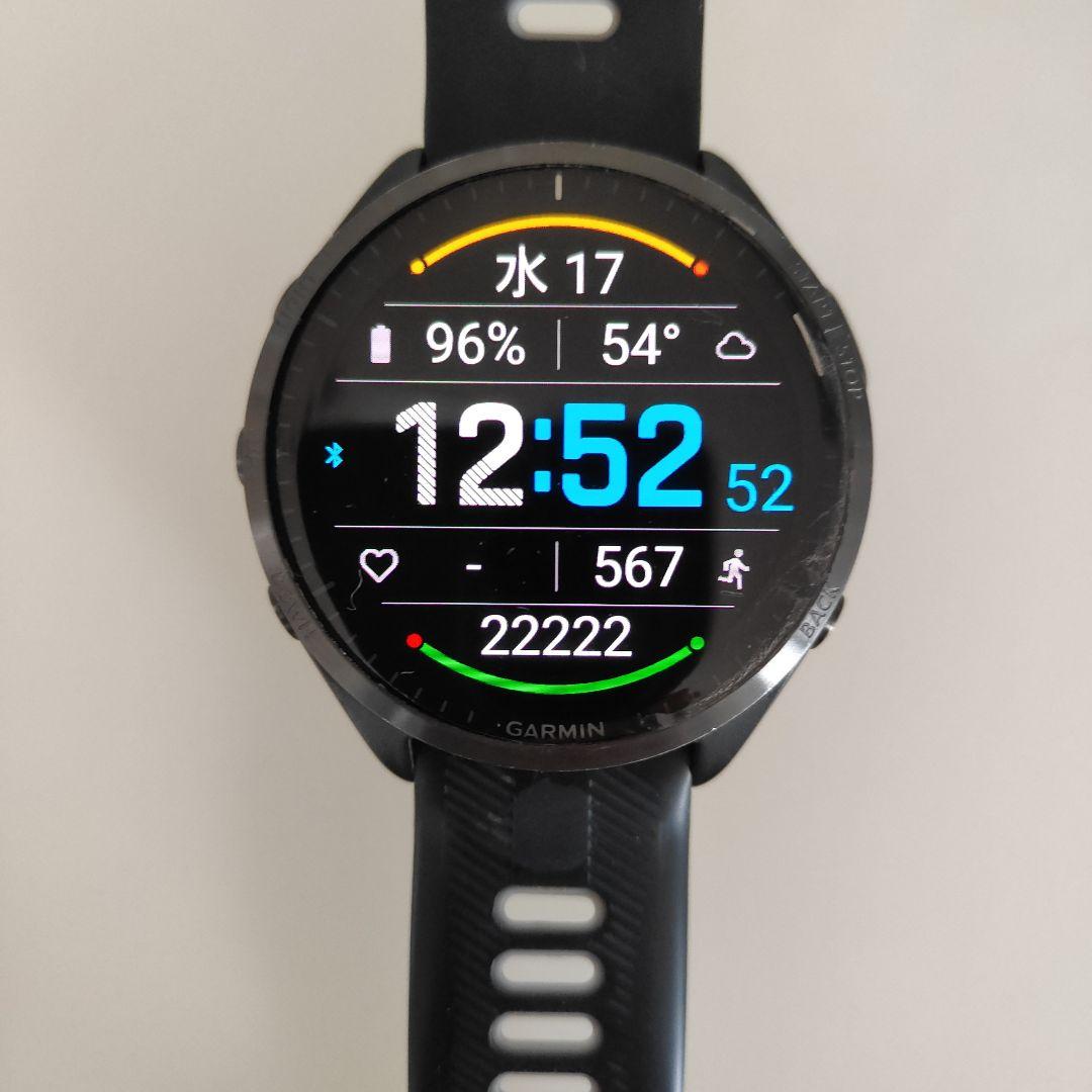 Garmin Forerunner 965｜保護フィルム付｜電池良好｜Suica
