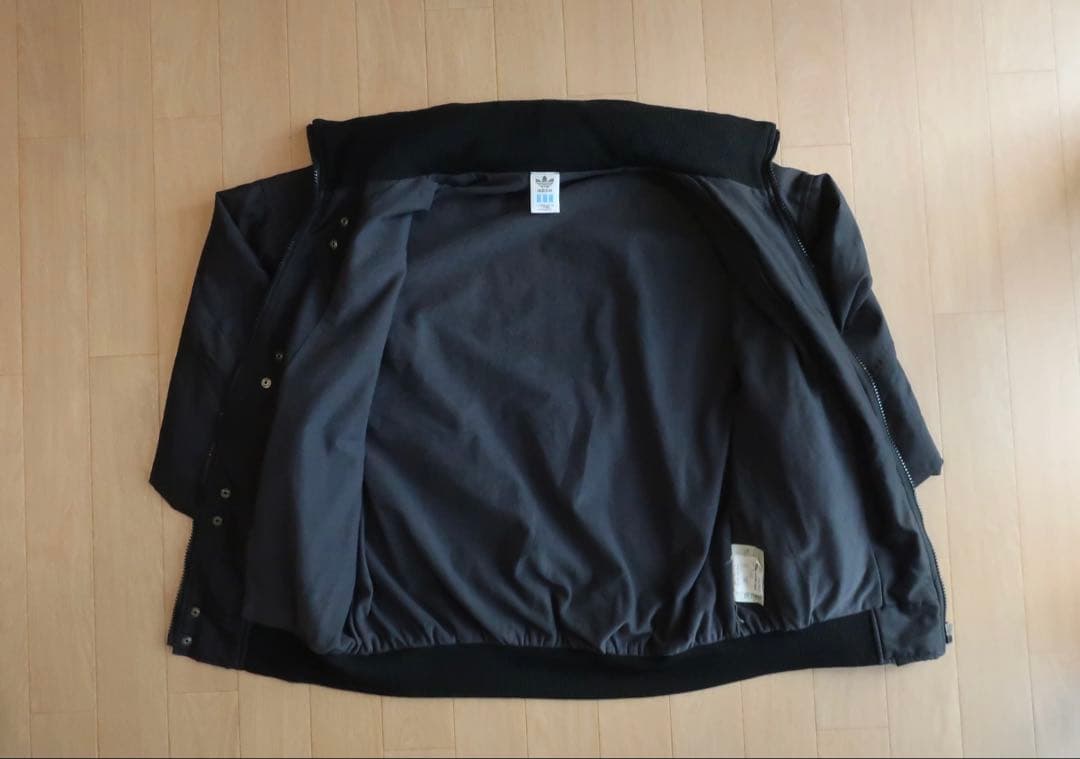 90s adidas デサント製 中綿ジャケットトレフォイル オールドアディダス