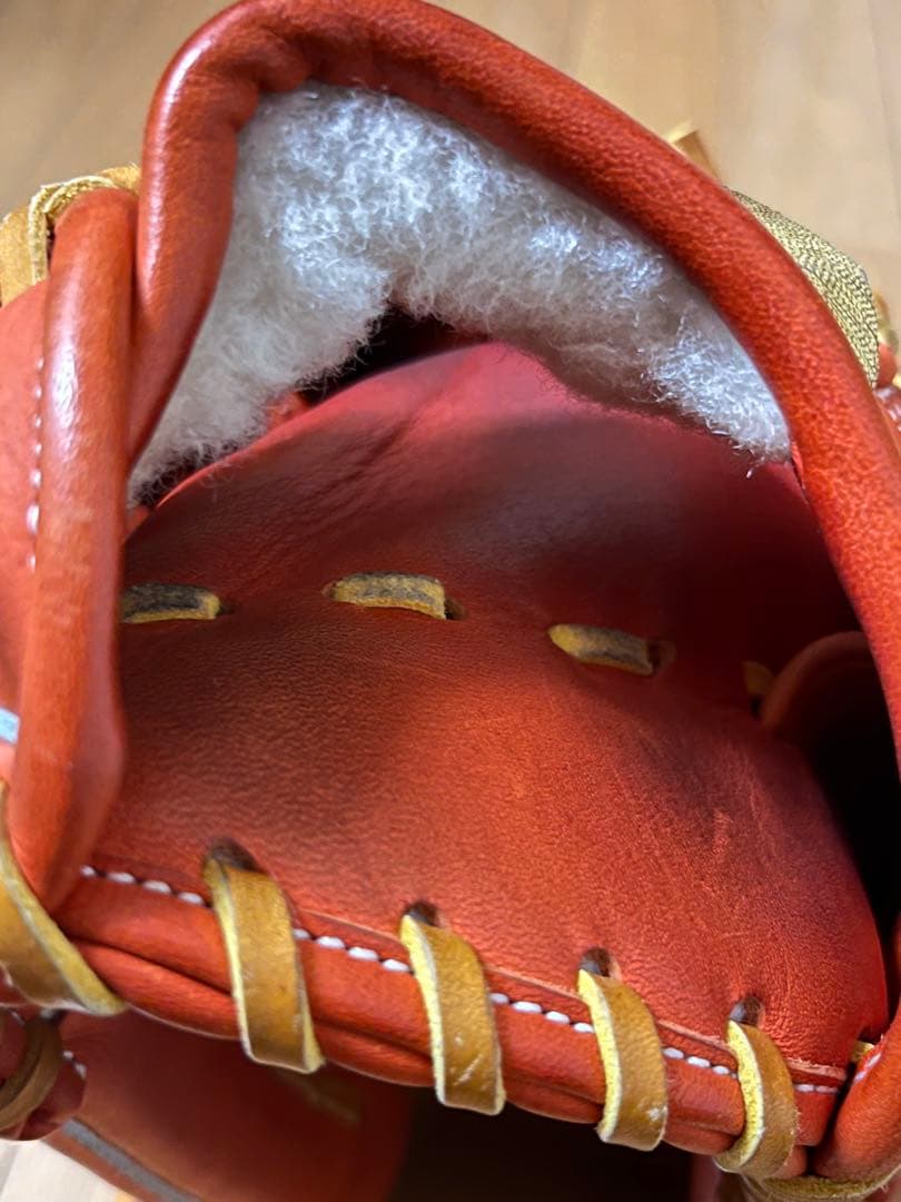 末*堂様 Slugger 軟式グローブ オレンジ