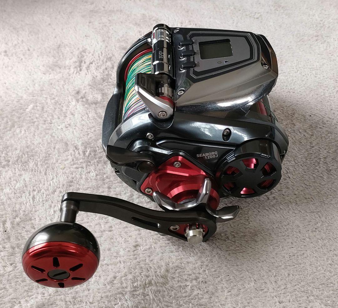 （ポコニャン）ダイワ　シ－ボーグ1200J　PE８号　1000ｍ巻