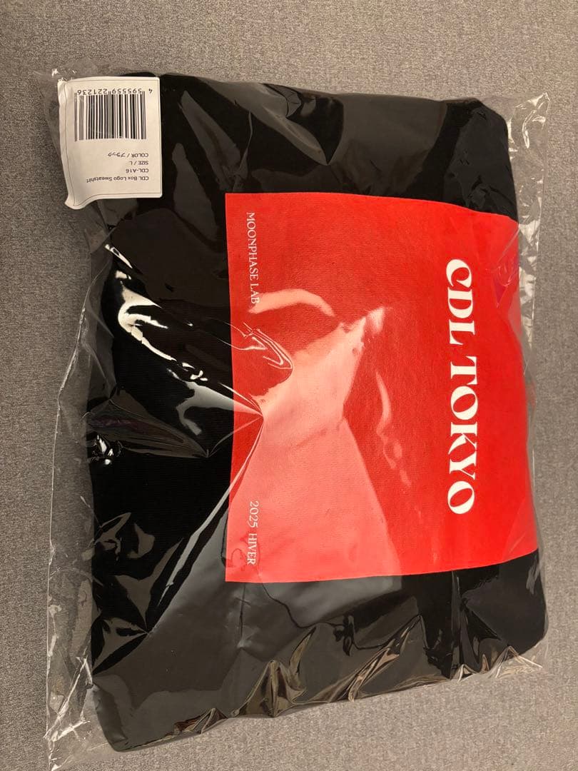 CDLTOKYO 2025 スウェット ブラック Lサイズ